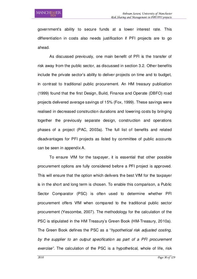 Dissertation on risk management