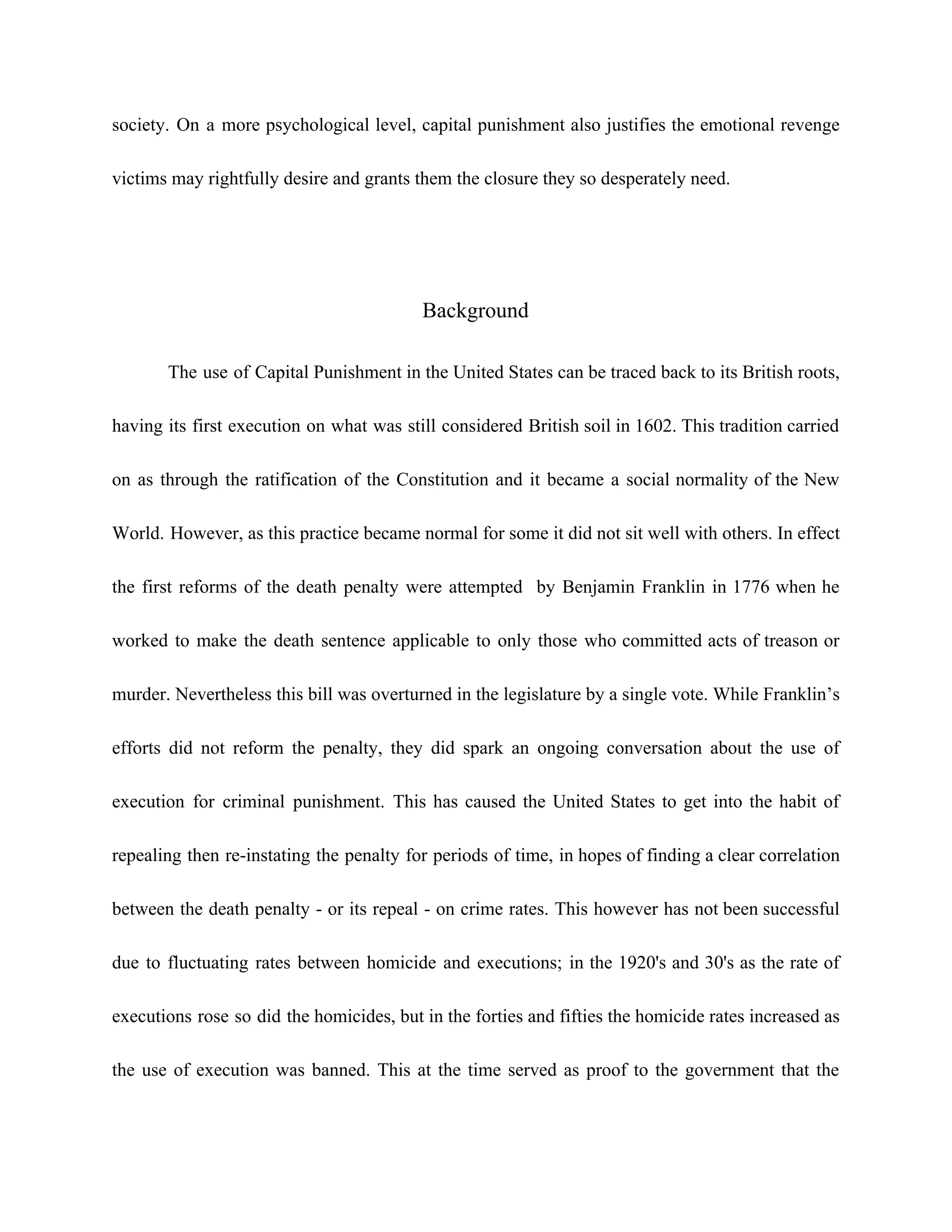 CapstoneCapitalPunishment | PDF