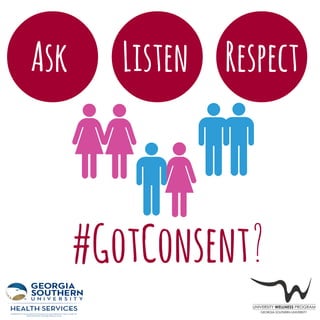 #GotConsent
Ask Listen Respect
?
 