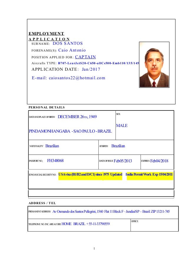 Curriculum vitae pilot 08 picture