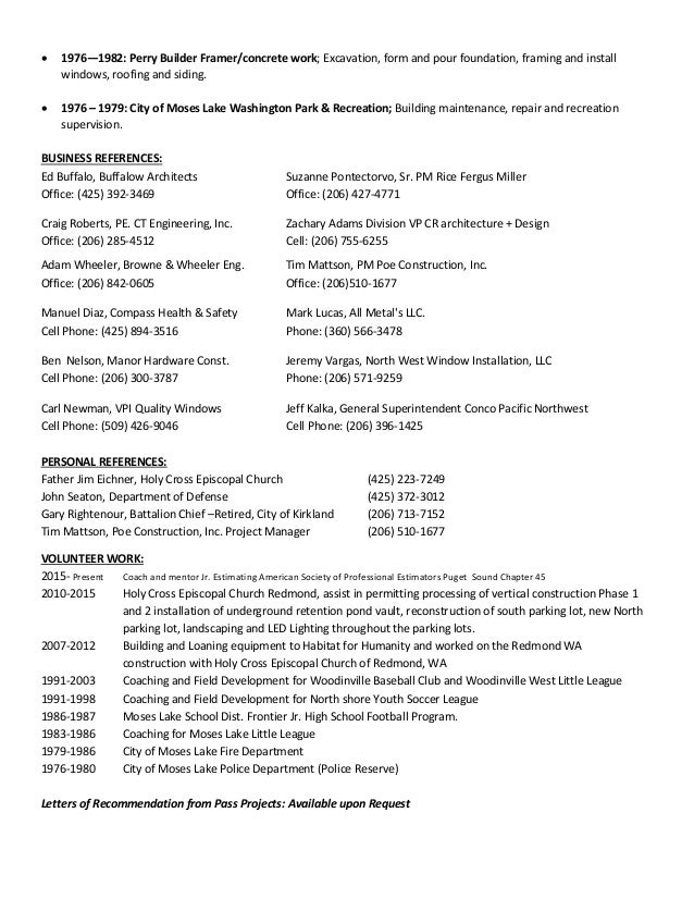 joe resume update72616