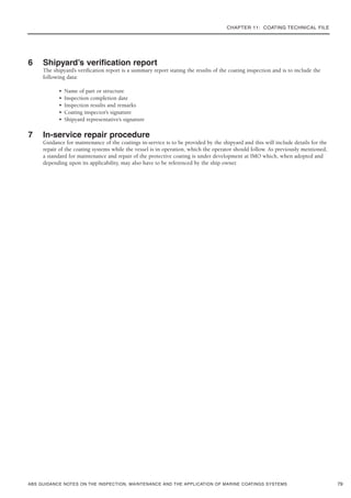 Inspection marine coating system | PDF
