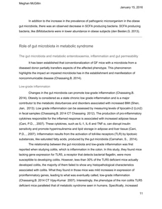 Gut microbiota and Endotoxemia | PDF