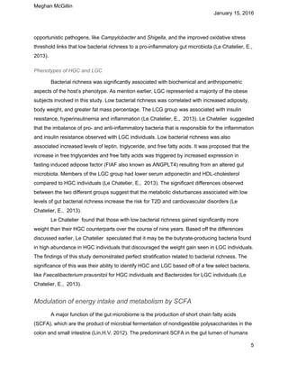 Gut microbiota and Endotoxemia | PDF