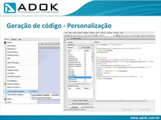 Geração de código - Personalização 