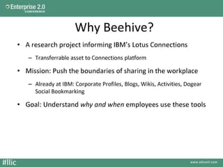 Lessons Learned from Internal Communities