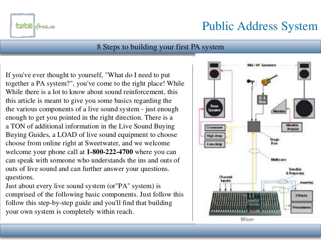 Public Address System