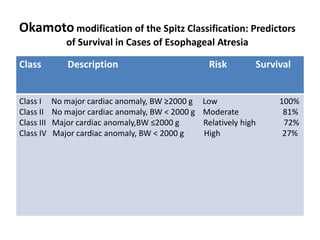Eosophageal Atresia - Tracheo-esophageal Fistula | PDF