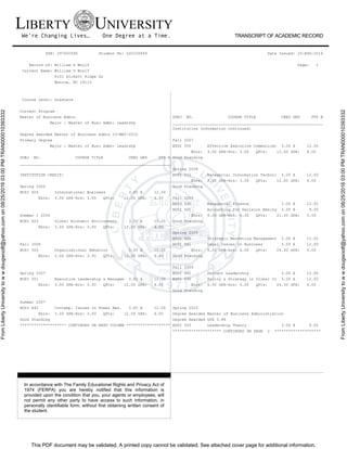 Liberty Transcripts | PDF