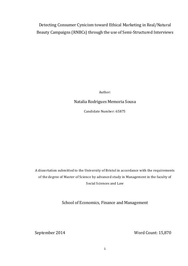 Msc management essay