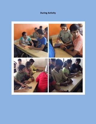 During Activity
 