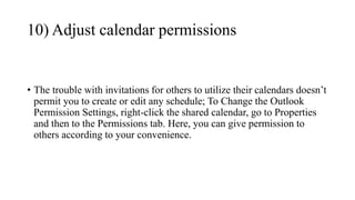 Having Issues With OUTLOOK? PPTX Having Issues With OUTLOOK? PPTX