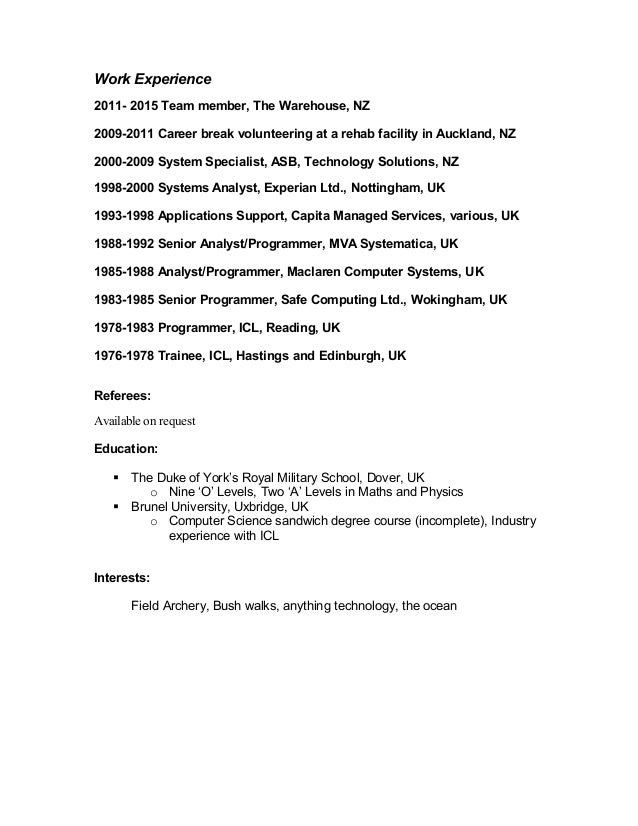 transferable skills resume examples