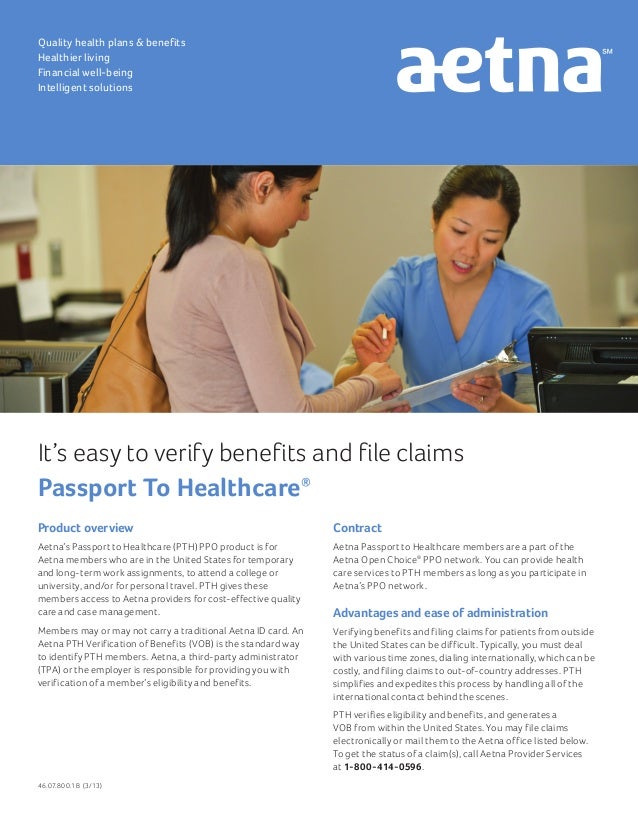 Passport to healthcare