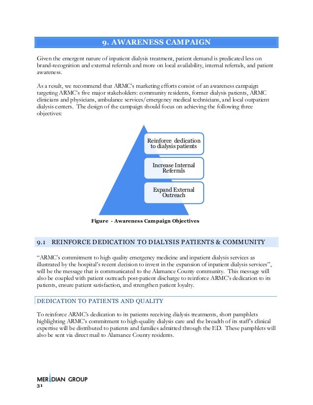 dialysis center business plan