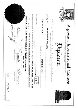 Computer Applications Diploma