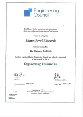 TWI Engineering Council