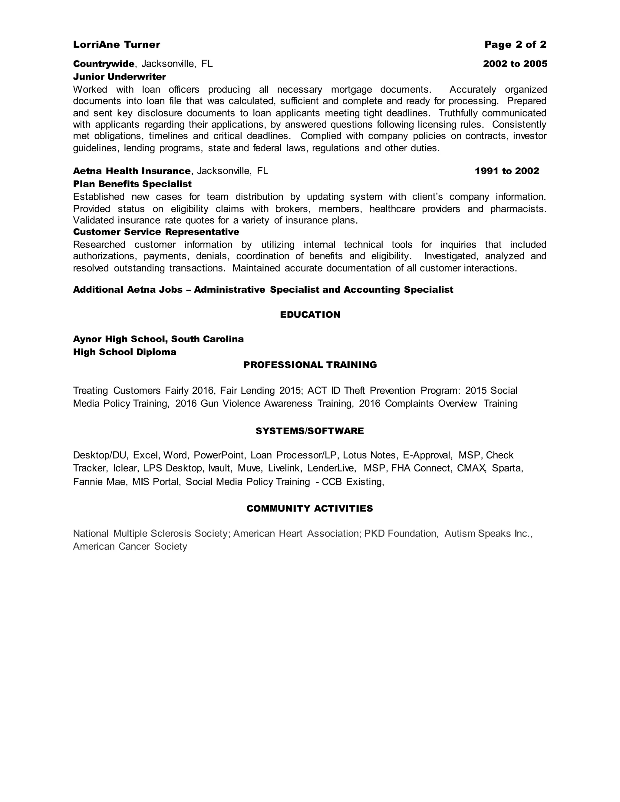 LorriAne Turner Resume 4 19 16 - LorriAne Turner Resume 4 19 16 2 2048 