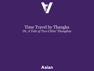 Time Travel by Thangka
Or, A Tale of Two Cities’ Thangkas
 