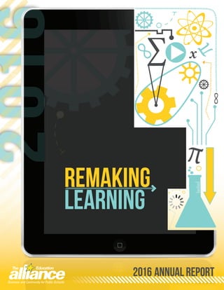 Remaking
Learning
201620162016
2016 annual report
 