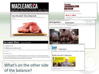 Livestock and climate change: Can we steer a path between the devil and the deep blue sea?