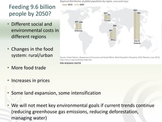 The role of mixed crop-livestock farming systems in ensuring food security