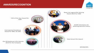 AWARDS/RECOGNITION
 