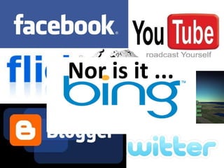 Social media is not Nor is it ... 