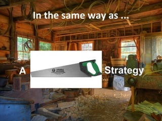 In the same way as ... A Strategy 