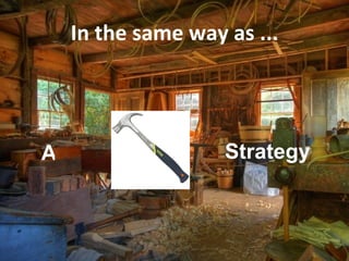 In the same way as ... A Strategy 