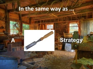 In the same way as ... A Strategy 
