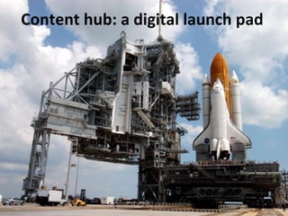 Content hub: a digital launch pad 