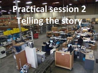 Practical session 2 Telling the story 