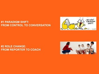 Involving employees in the 2.0 communication strategy: THE CONVERSATION CHALLENGE