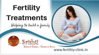 Helping to build a family
Fertility
Treatments
 