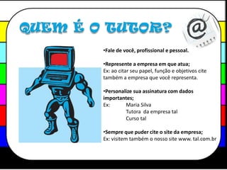 A troca de experiências facilita no processo de ensino e de aprendizagem, é fundamental que o tutor promova o conhecimento de forma significativa, seja individual ou em grupos.APRENDIZAGEMSIGNIFICATIVA"O saber que não vem da experiência não é realmente saber" 							(Vygotsky)