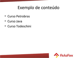 Exemplo de conteúdo Curso Petrobras Curso Java Curso Todeschini 