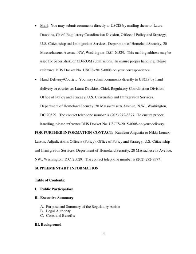 ead cover letter