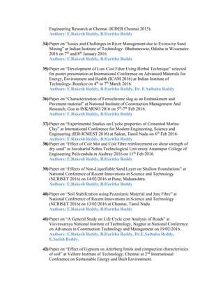 Eadala Rakesh Reddy resume april 2020 | PDF
