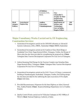 Eadala Rakesh Reddy resume april 2020 | PDF