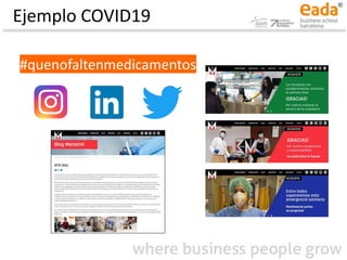 Ejemplo COVID19
#quenofaltenmedicamentos
 