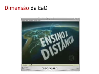 Dimensão  da EaD 