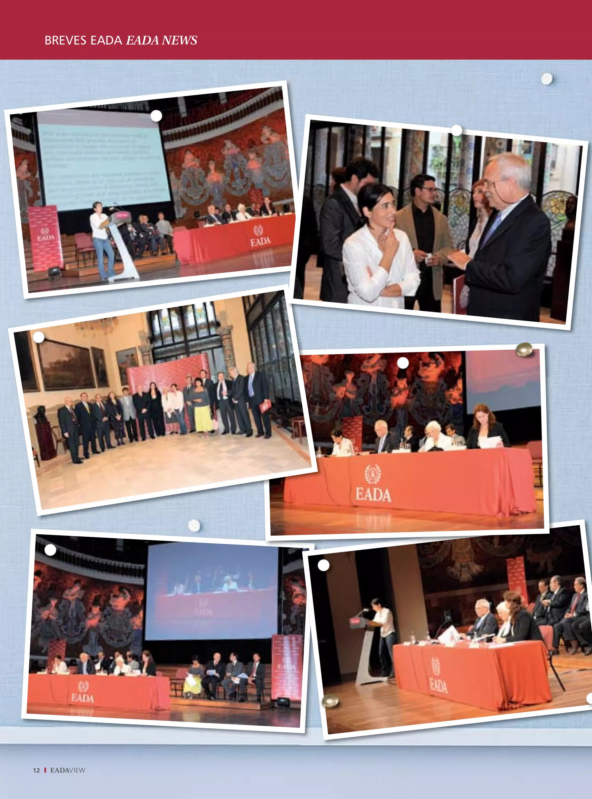 BREVES EADA EADA NEWS




12   EADAVIEW
 