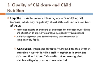 Dairy intensification, gender and child nutrition: Preliminary impressions