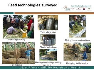 Costs and benefits analysis of feed technologies promoted by the East Africa Dairy Development Project (EADD): Study conducted in Rwanda, Uganda and Kenya