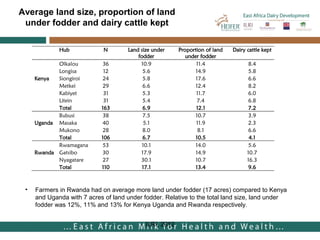 Costs and benefits analysis of feed technologies promoted by the East Africa Dairy Development Project (EADD): Study conducted in Rwanda, Uganda and Kenya