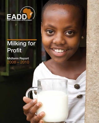 Milking for
Profit
Midterm Report
 