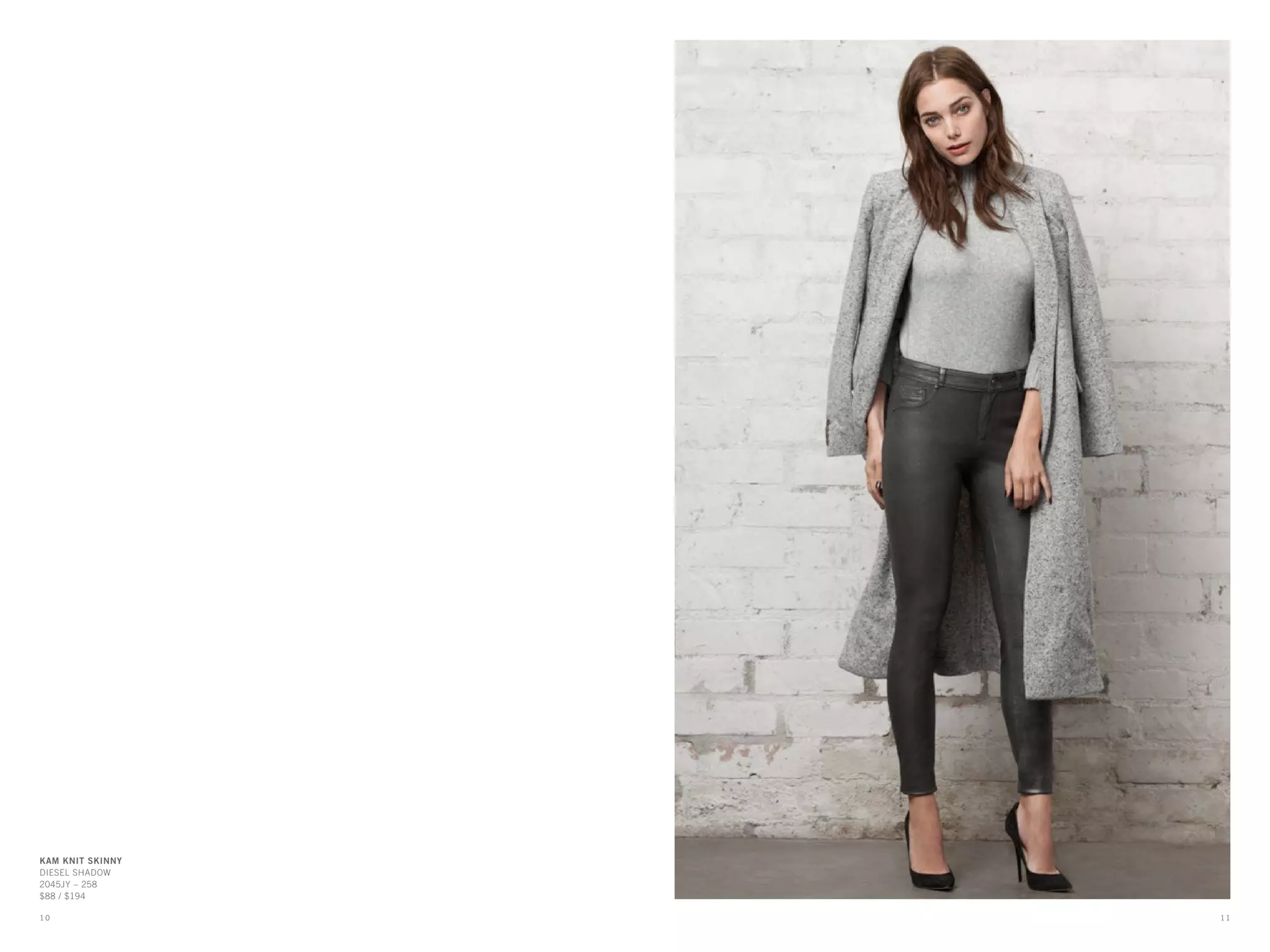 KAM KNIT SKINNY
DIESEL SHADOW
2045JY – 258
$88 / $194
111 0
 