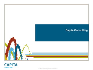 Title heading
© Capita Business Services Limited 2011
Capita Consulting
 