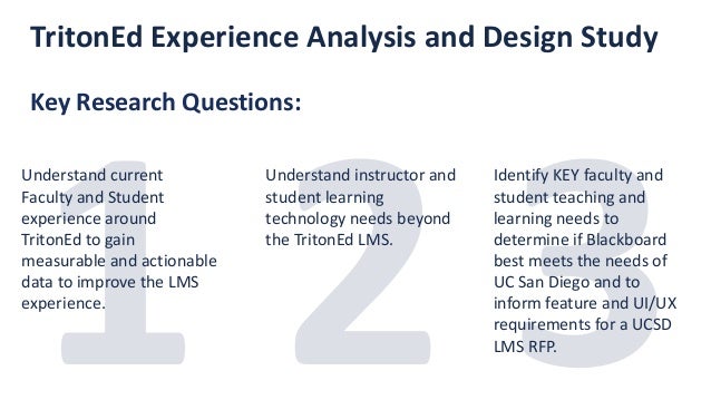 ucsd tritoned experience analysis